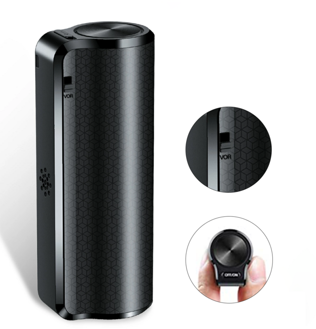 QZT 초소형 녹음기 고음질 장시간 연속 400 시간 자동 음성 감지 원터치 녹음 MZ002, MZ002-16GB