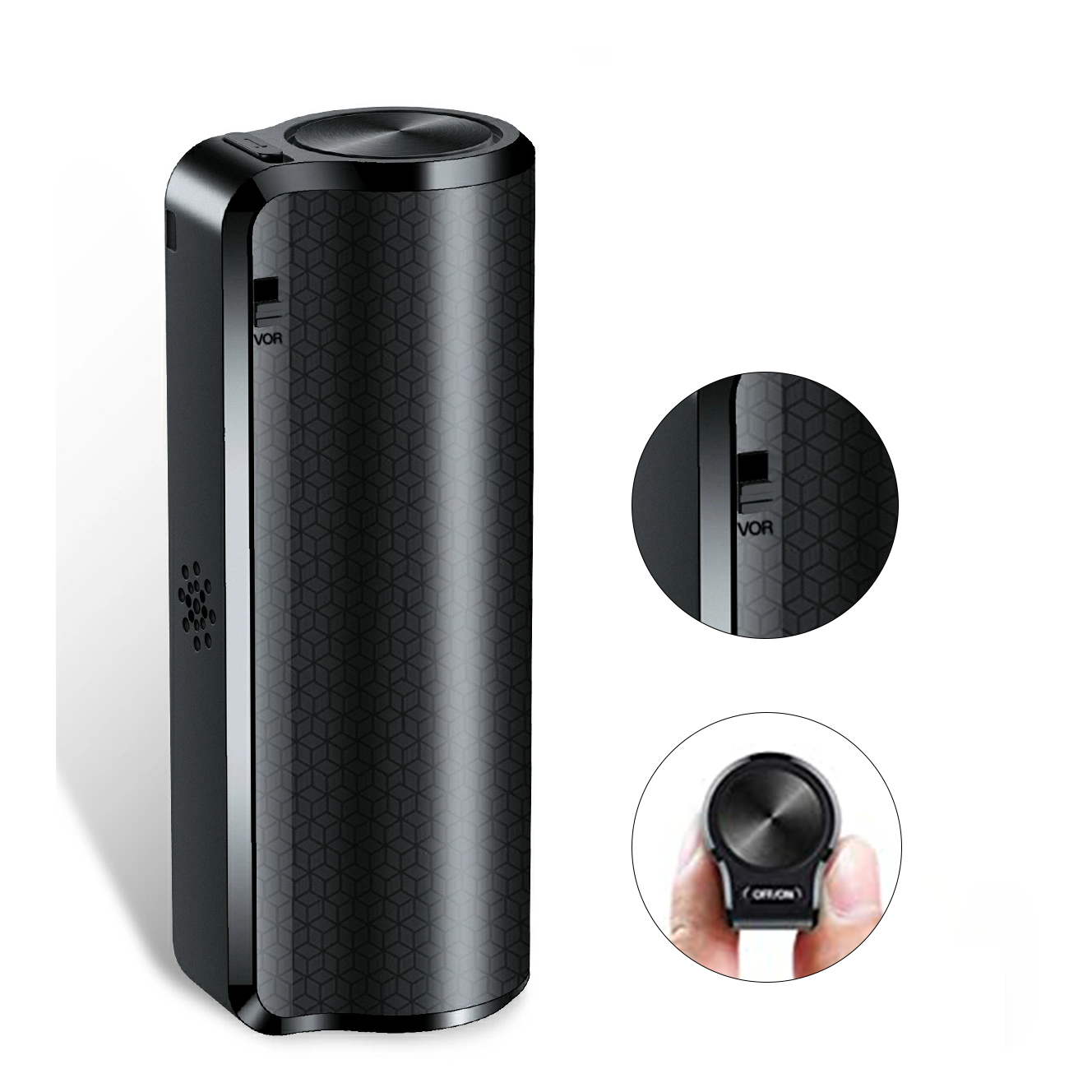 QZT 초소형 녹음기 고음질 장시간 연속 400 시간 자동 음성 감지 원터치 녹음 MZ002, MZ002-16GB 상세 이미지 1