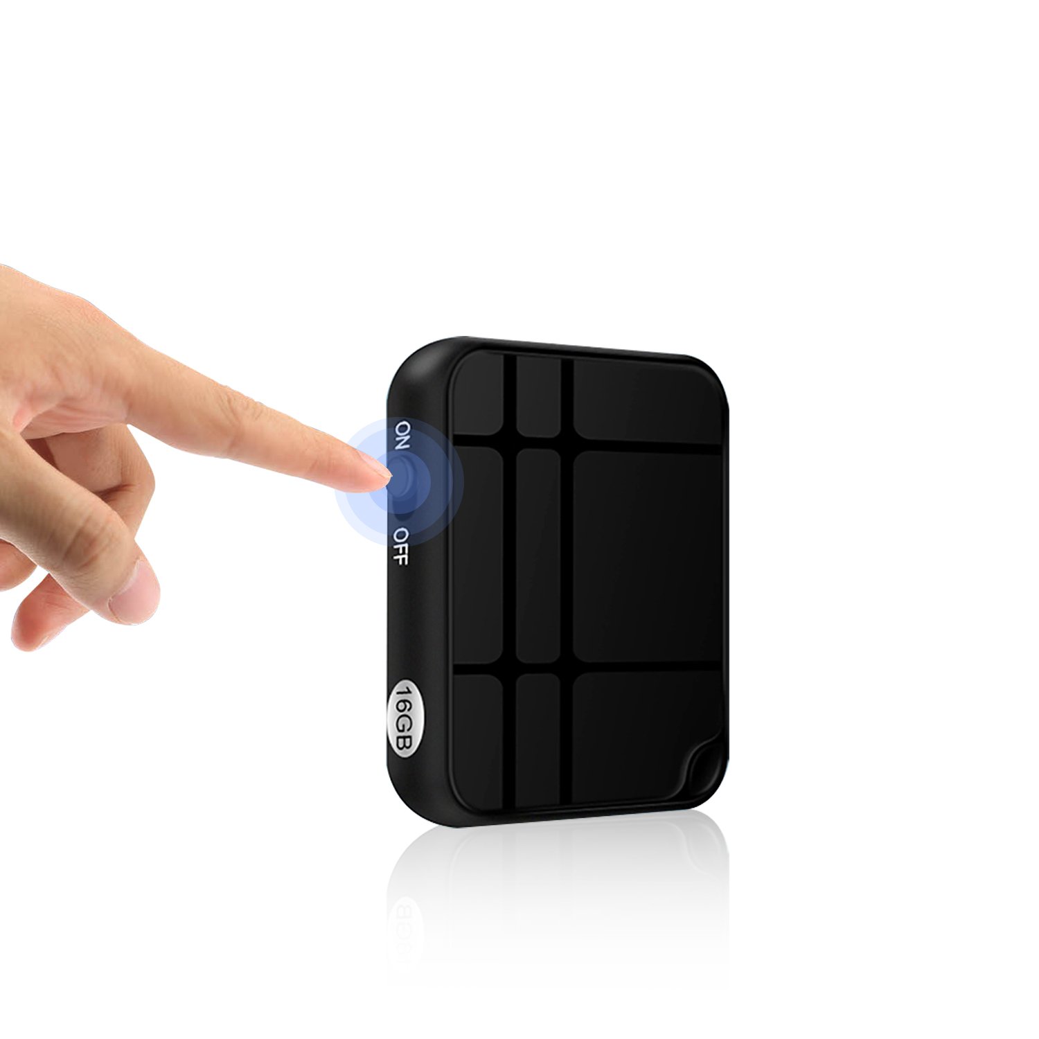 QZT 초소형 장시간 녹음기 ZD46-16GB/32GB 블랙, 32GB 상세 이미지 1