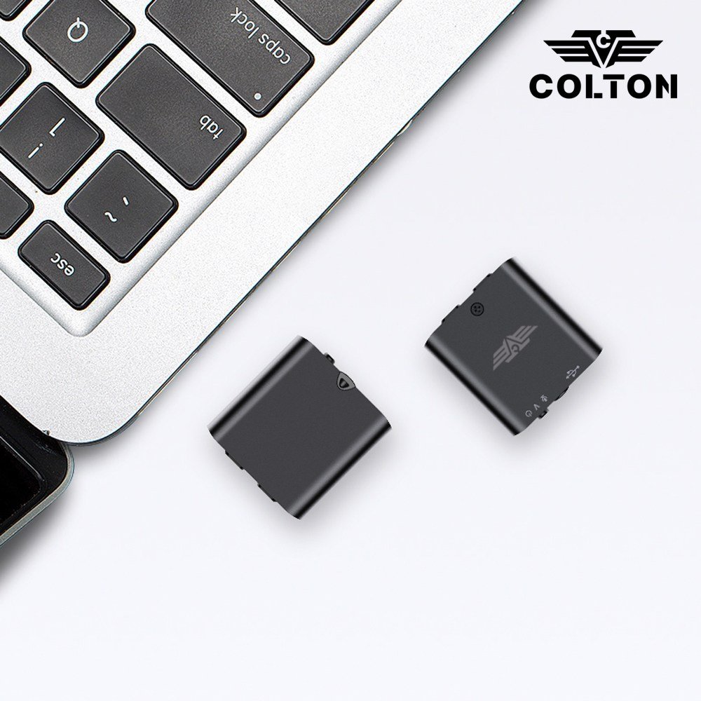 콜튼 초소형녹음기 32시간 장시간 소형 녹음기 음성 강의 위장 녹음, BL10(8GB), 블랙할인 상세 이미지 1