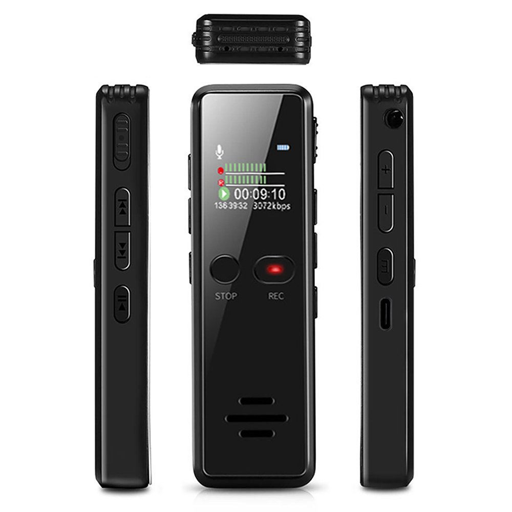 초소형 녹음기 고성능 보이스레코더 41h 연속 녹음 26h 연속 재생 V90-32GB 대용량 상세 이미지 2