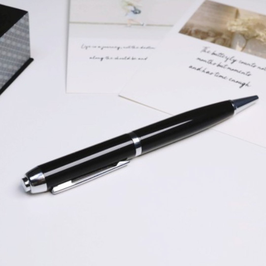 [고정밀고음질] 머레이 볼펜 녹음기 초소형 장시간 휴대용 고성능 볼펜녹음기, pv-3000, 블랙할인 상세 이미지 1