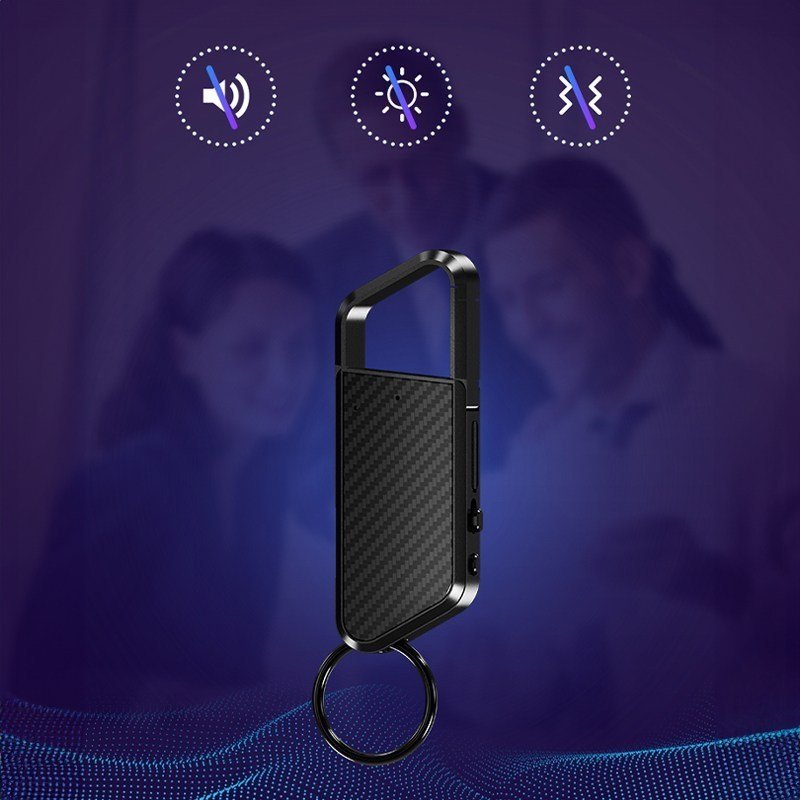 RUN기술 초소형 녹음기 고음질 녹음 장시간 64G 휴대용, 블랙, ZD09할인 상세 이미지 1