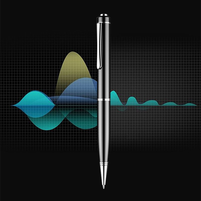 RUN 기술 초소형 볼펜녹음기 고음질 펜형 녹음 장시간 32G 휴대용, 블랙, ZD42+할인 상세 이미지 2