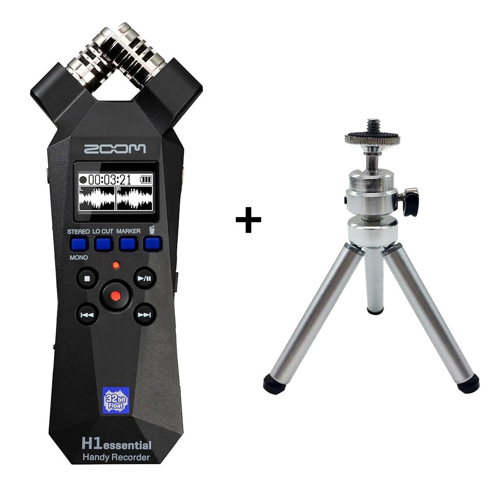 줌 H1 에센셜 휴대용 레코더 32비트 고음질 녹음기 '삼각대 포함' 상세 이미지 1