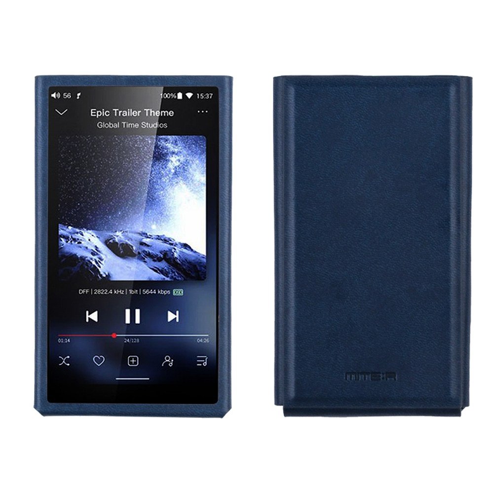 피오 M21 / FiiO M21 / 미테르 가죽 케이스 커버 [이탈리아산 PU인조 가죽] MITER Case, 네이비 상세 이미지 1