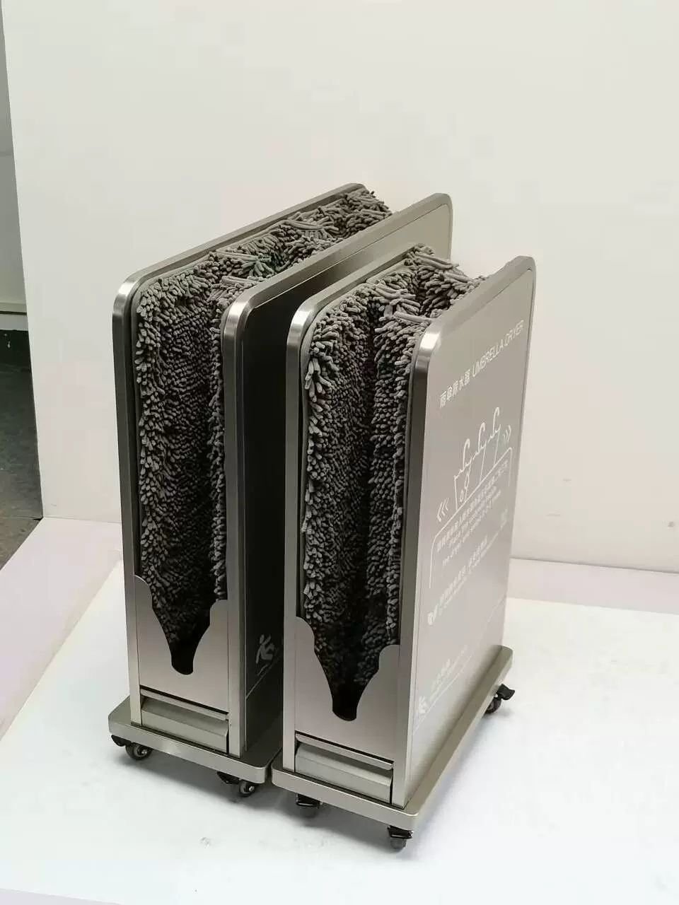 우산 빗물 제거기 우산빗물제거기 털이기 업소용 출입구, 1개, 3D 직물 1단계 초미세 롱 플러시 15 상세 이미지 2