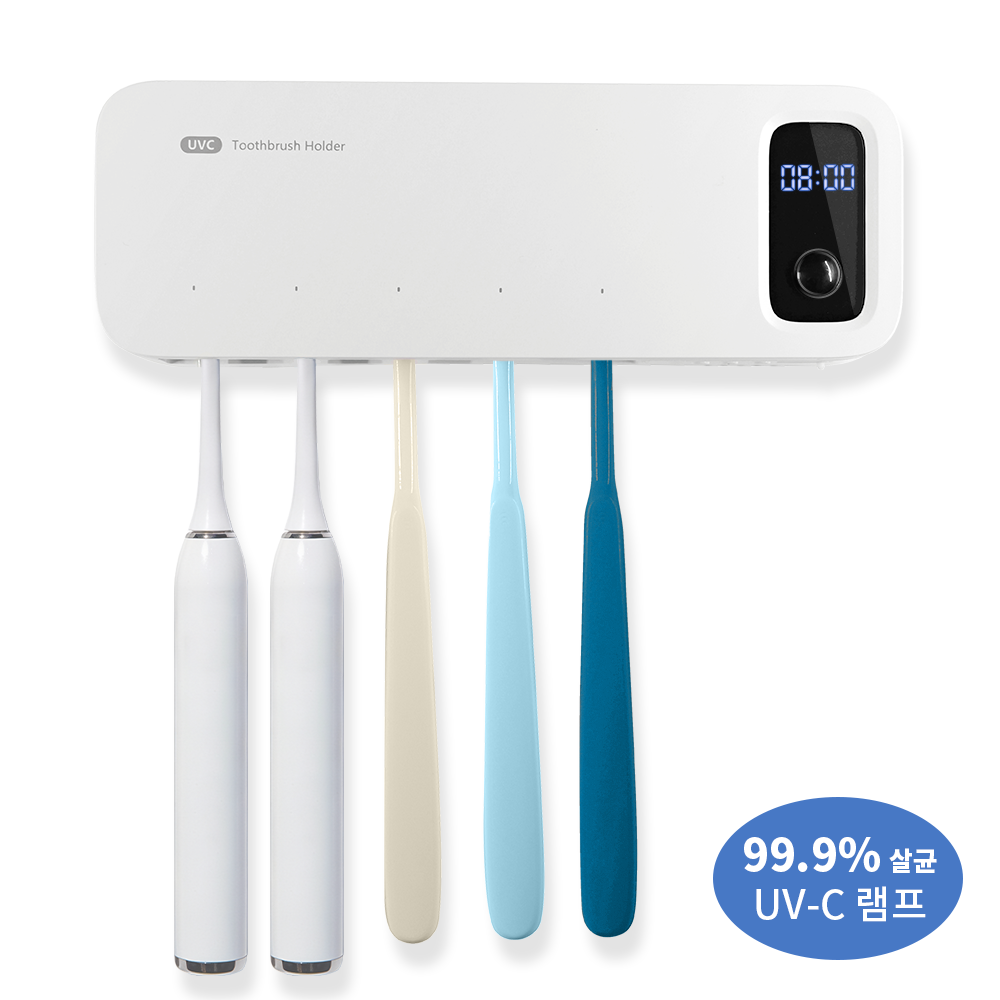 빈펫UV-C AI 스마트 케어 칫솔 살균기, white, ES901C할인 상세 이미지 1